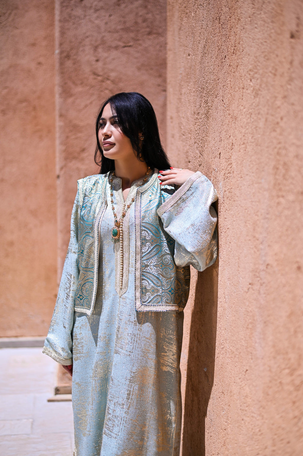 Kandoura Gilet Fayruz