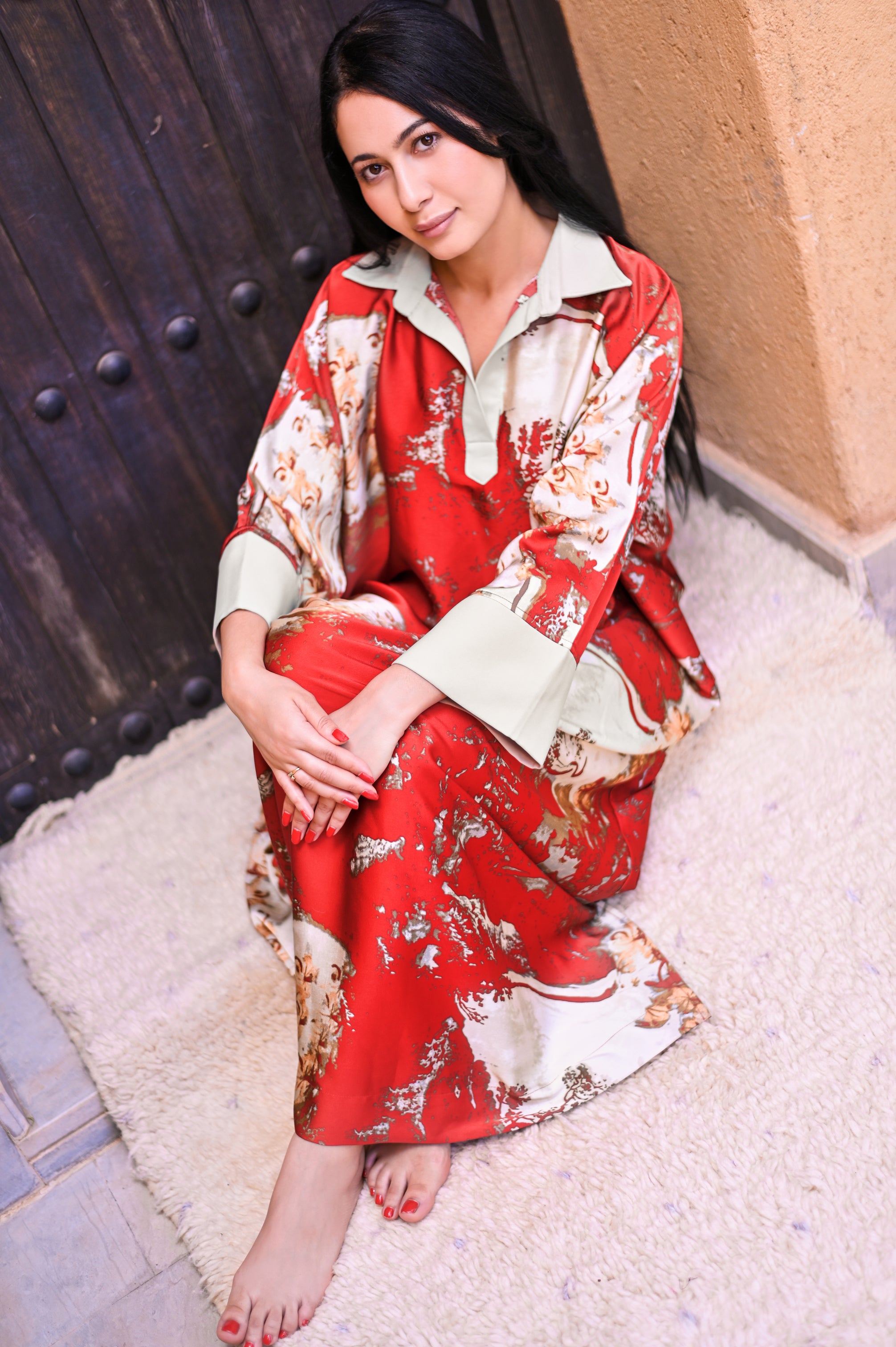 Scarlet dress
